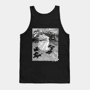 Witch and Black Cats - Ida Rentoul Outhwaite Tank Top